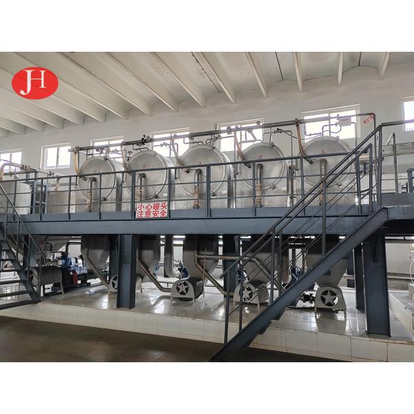 Precise Cleaning Milling Packing Sweet Potato Starch Machine with Stainless Steel Screen