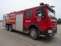 Chine BONNE QUALITÉ HOWO 6*4 GRANDE TAILLE 17000L Camion de sauvetage en mousse d'eau