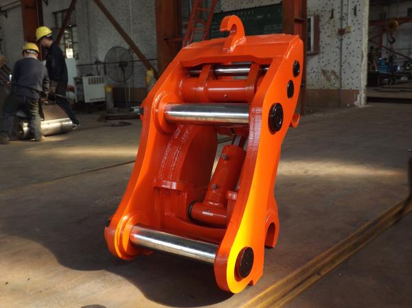 OEM Avaliable Excavator Quick Hitch , Hydraulic Quick Coupler Excavator