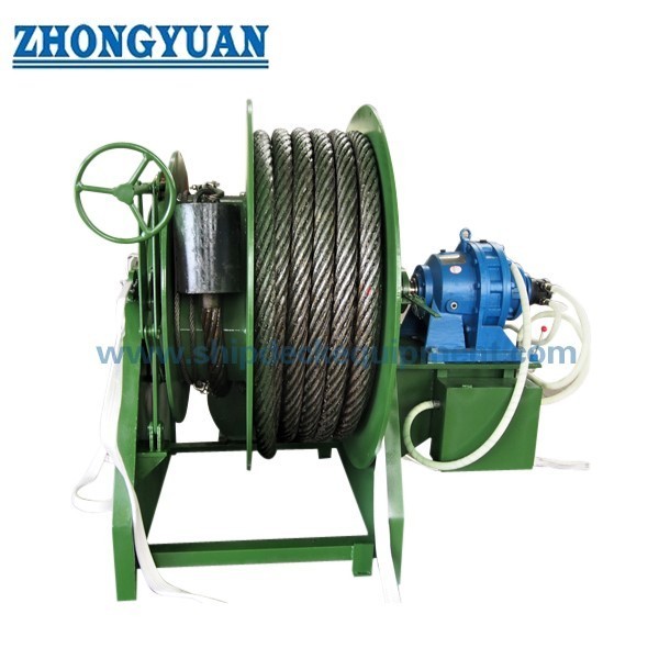 50KN ETA Storage Drum | Emergency Towing Steel Wire Rope Storage Drum