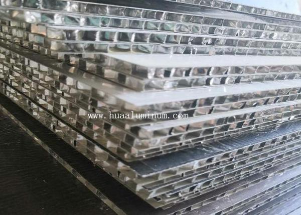 OEM Yellow Aluminum Honeycomb Core Panel , 4ft Aluminum Honeycomb Sheet