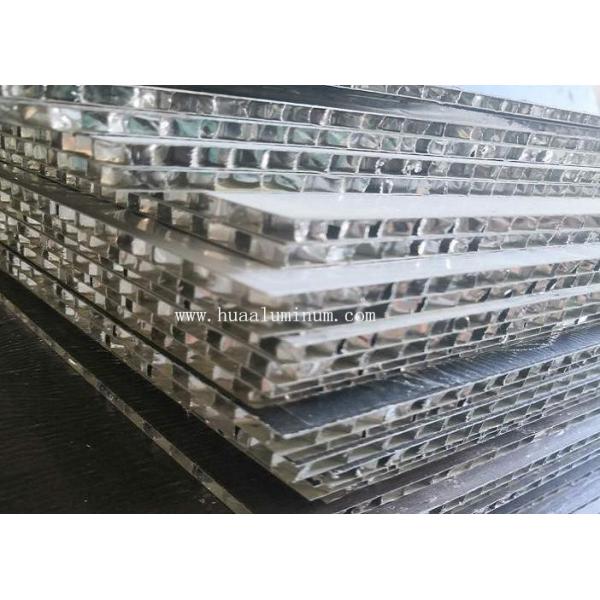 OEM Yellow Aluminum Honeycomb Core Panel , 4ft Aluminum Honeycomb Sheet