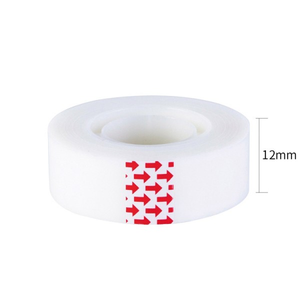 Wholesale high quality school office customizable 12mm clear invisible tape