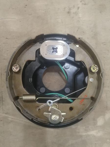3500 Pounds 10 Inch Trailer Brake Assembly Self Adjusting With Parking Lever