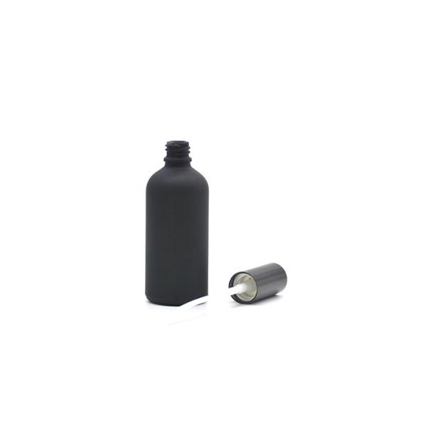 Rubber Nipple Aluminum Cap 15ml Green Glass Dropper Bottle