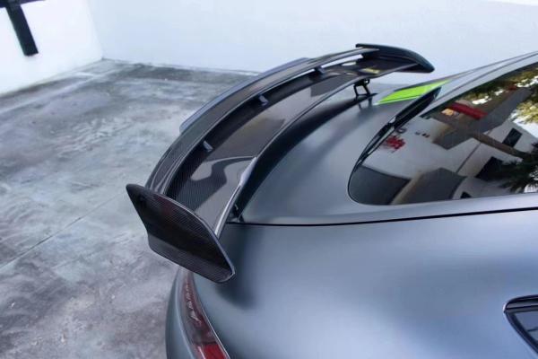 For Benz AMG GT GTC GTR Carbon Fiber Spoiler Carbon Fiber Material  AMG GT GTC GTR Upgraded PRO Style Spoiler Body Kit
