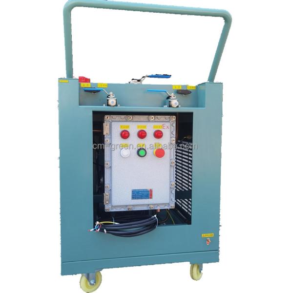 3HP R290 Machine de récupération de réfrigérant CM-V400 Unité ATEX climatisation unité de récupération inflammable R32 R290