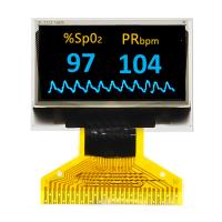 0.96 polegadas 128x64 pontos Branco e Azul Dual cores 30 pin OLED Display interno DC / DC Interior
