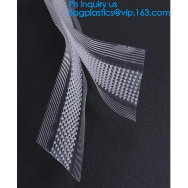 Eco-Friendly VELCRO Seal Strip, Press-Lock Seal Zipper, Pouch Bags Accessories, Easy Tear Plastic seal lock