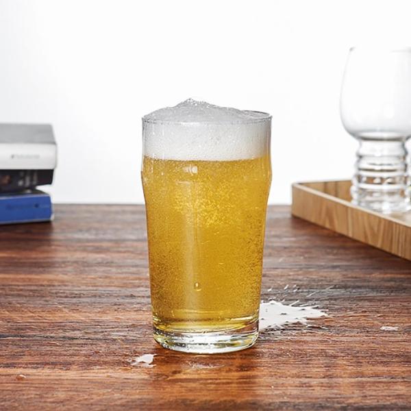 Tulip Nonic Pint Beer Glasses 20oz Using Machine Blowing Technology