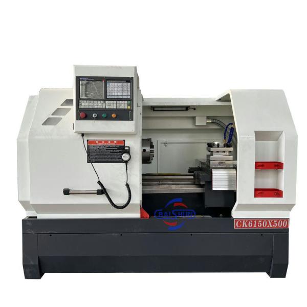 CK6150 CNC Lathe 500mm Swing 1500mm Workpiece 7.5kW Motor