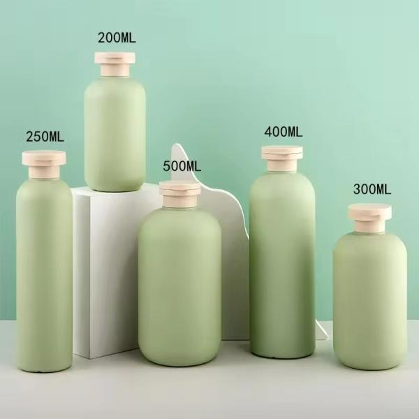 Bouteilles et bocaux de produits cosmétiques biodégradables Bouteille de shampooing pour lotion verte 5 ml - 500 ml