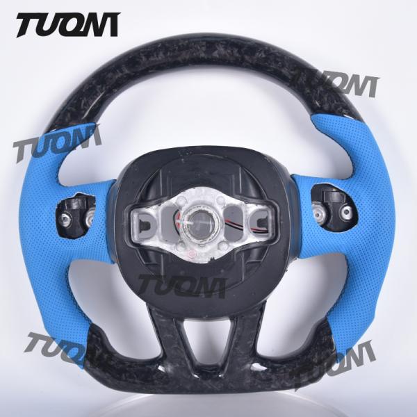 Custom Grip Color Dodge Carbon Fiber Steering Wheel for All Dodge Models
