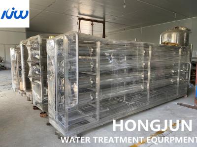 equipamento da purificação de água da osmose reversa 15m3/H de aço inoxidável
