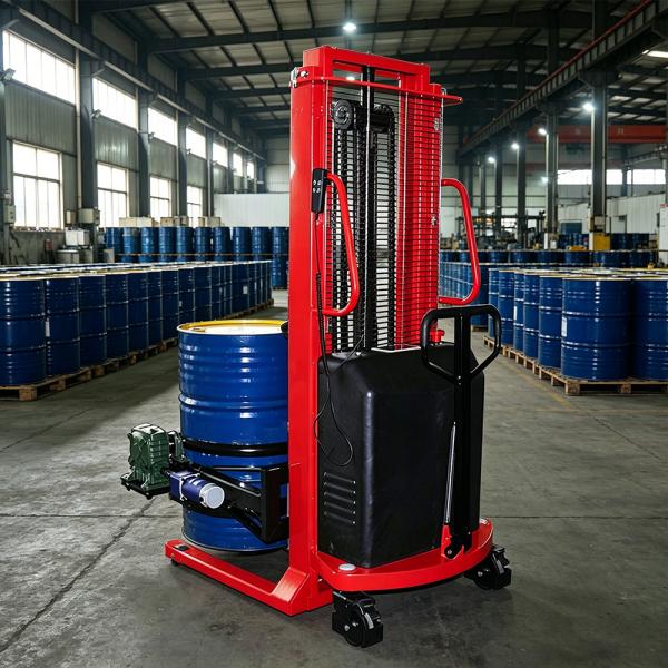2.5m Semi Electric Manual Hydraulic Drum Lifter Rotator Stacker OEM