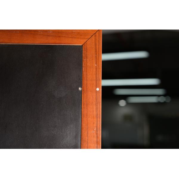 2 Hangers Teak Wood 15.5cm Depth Wall Mounted Ironing Cabinet