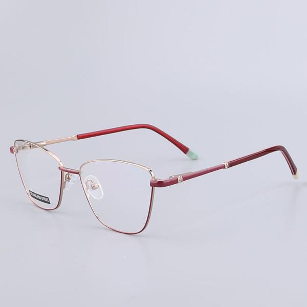 ODM 57mm Women Optical Frames Anti Blue Light Eyeglasses