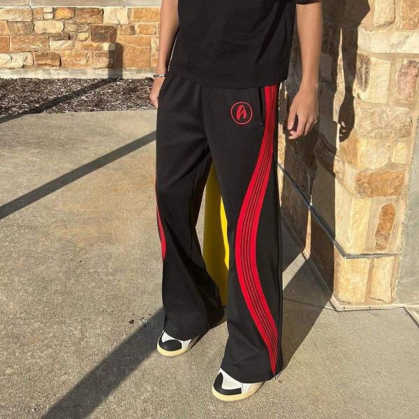 Roupas de rua personalizadas para homens Calças de treino 100% algodão