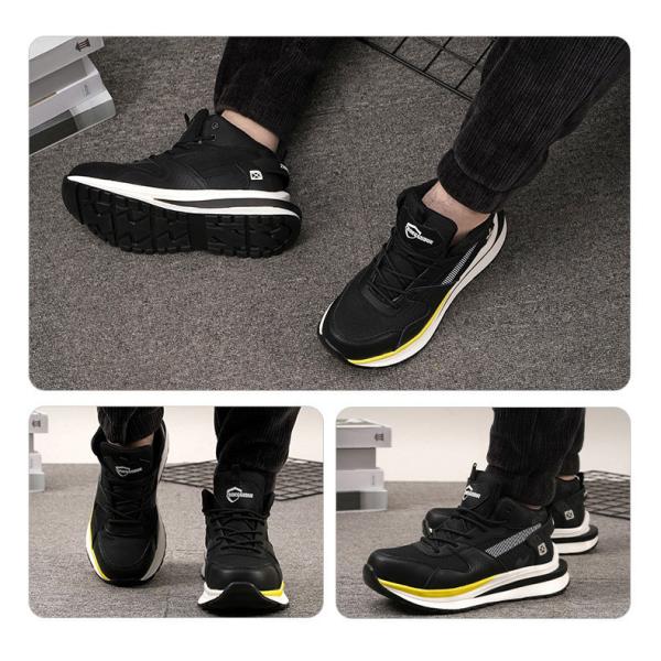 Light Work Shoes Kevlar Anti-proof Safety Sheos Novel Fashionable Mens Comfortable Safety Shoes Practical