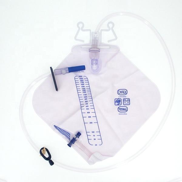 Kidney Wound Gastric Nephrostomy Tube Catheter Drainage Bag