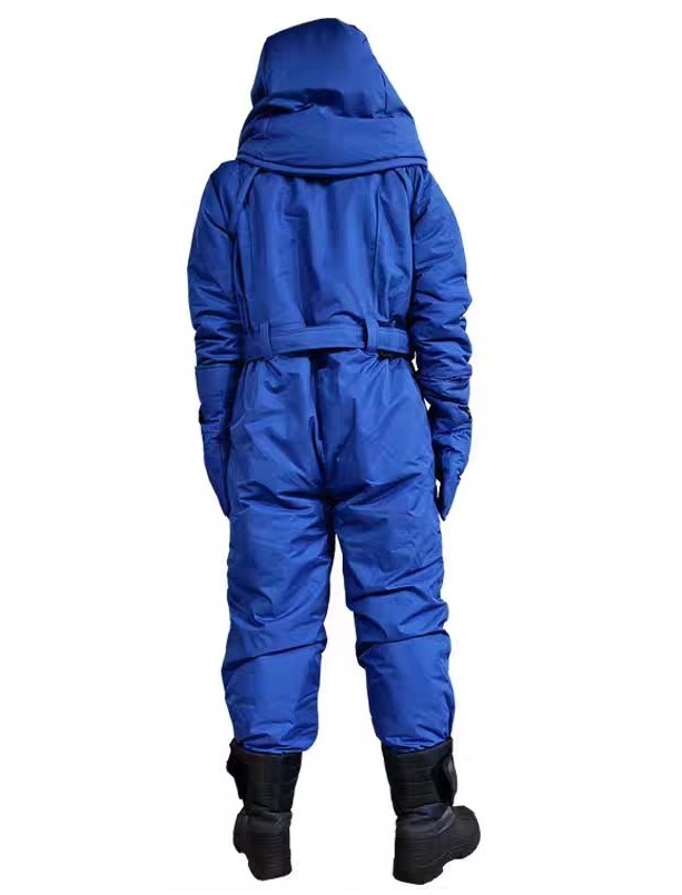 Full Body Protective Safety Clothing Breathable Low Temperature Suit Anti Cryogen