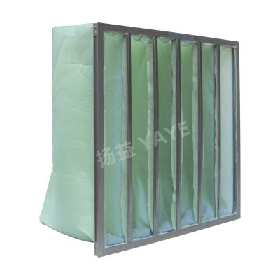 Non Woven F8 Bag Filters Hvac Efficiency F6 Bag Filter 590×590×550mm-6P
