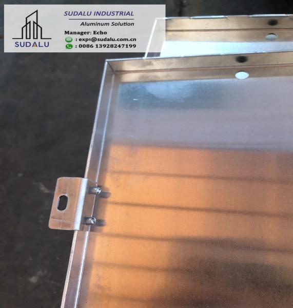 SUDALU Aluminum Solid Panel Powder Coating PDF Coating Aluminum Panel for Facade Cladding