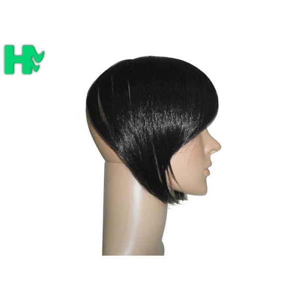 Hair Head Tight And Neat Synthetic Hair Closure Piece , Front Lace Closure