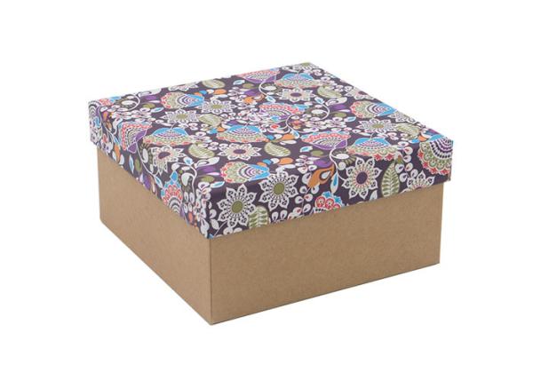 Recyclable Paper Gift Packaging Box Eco - Friendly Biodegradable Design