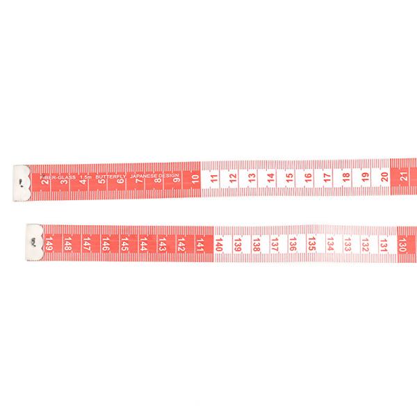 Soft Flat Sewing Tailor Tape Measure 150 Centimeters Portable Body Height Metric Scale For Waist Circumference