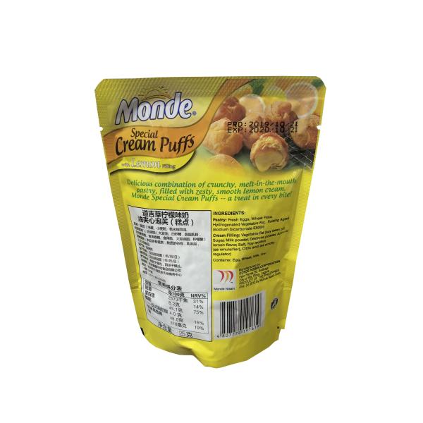 Mylar wholesale stand up bags customized high quality plastic cheese puffs biscuit cookies packaging bag