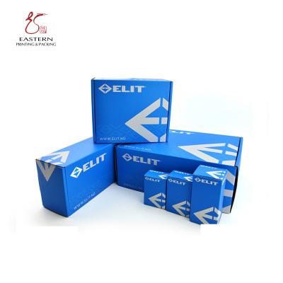 Caixa de cartão ondulado dobrável da cor de Logo Printed CMYK, cartão feito sob encomenda Shoeboxes