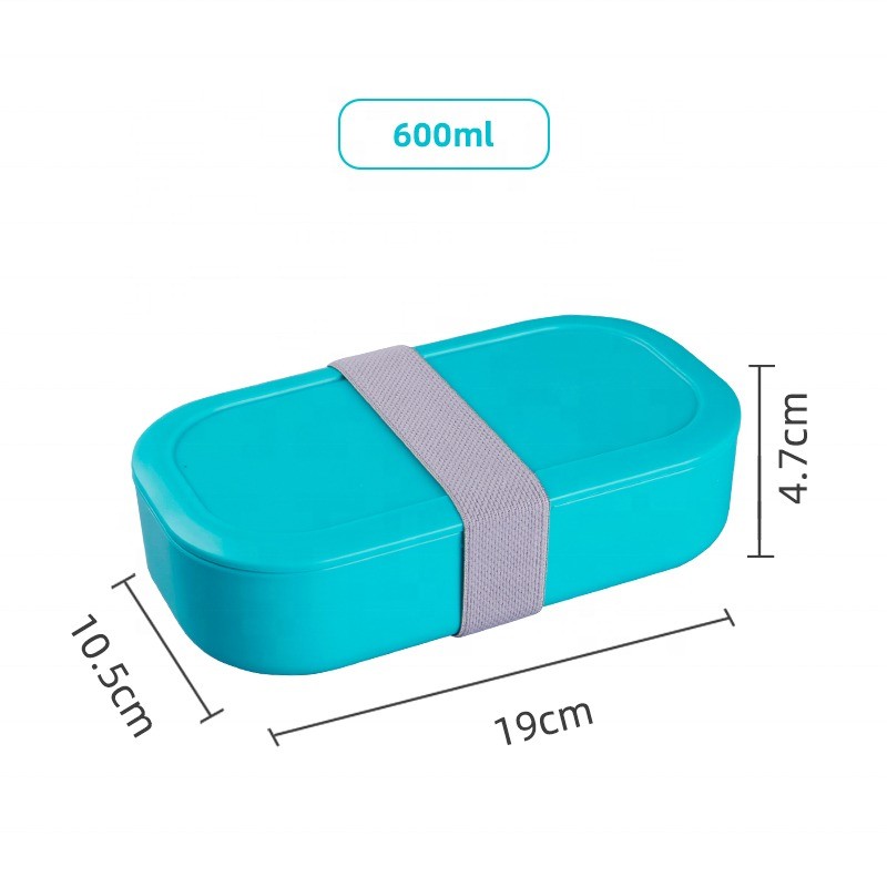 Go Outside 1-Layer Custom Logo Band Bento Box for Soup Fridge Microwave Safe BPA Free