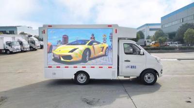 Changan LED Mobile Billboard Advertising Truck , Outdoor LED Stage Truck