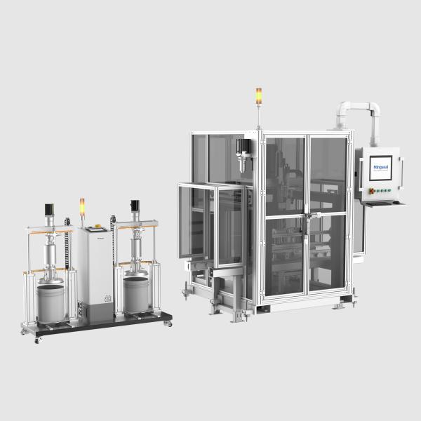 PD600D Онлайн диспенсирующая машина Сцепление уплотнения Охлаждение Электрически