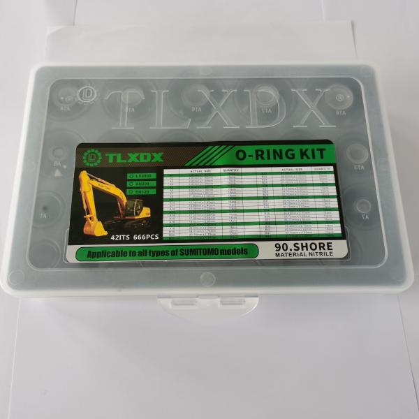 Наборы уплотнения набора LS2800 обслуживания колцеобразного уплотнения SH120 SH200 Sumitomo гидравлические