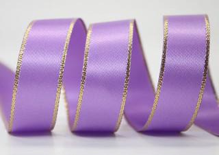 1/8~4 Width Custom Satin Ribbon , Edge Polyester Satin Ribbon