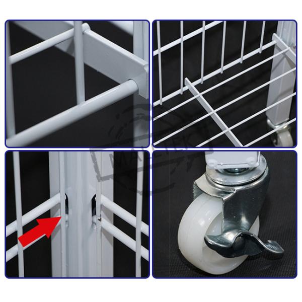 Custom Capacity Stackable Wire Baskets Stacking Wire Baskets For Storage