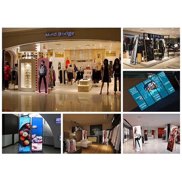 Светодиодный напольный дисплей для рекламы P2.5 640*1280 мм с высокой яркостью