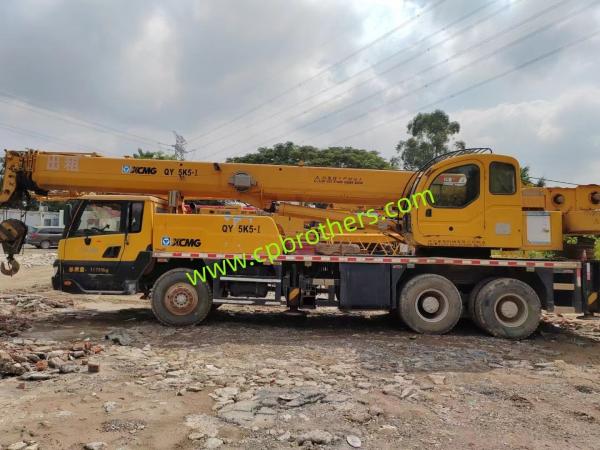 QY 5K5-1 2014 Xg Utilisé 25 tonnes Utilisé équipement de levage de camion grue Hauteur maximale de levage 40m