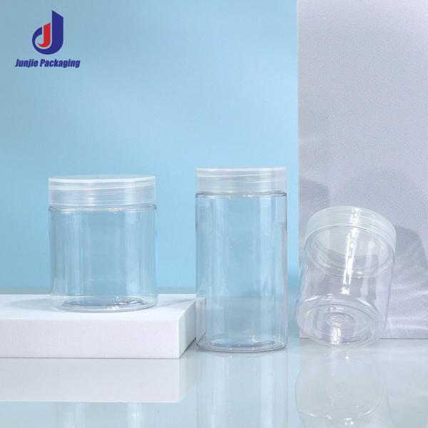50ml 80ml 150ml PET Makeup Storage Jars Clear Plastic Jar For Packaging Transparent Plastic Container