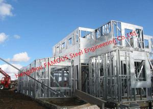 Sistemas de quadro galvanizados da construção de aço do feixe do h para a