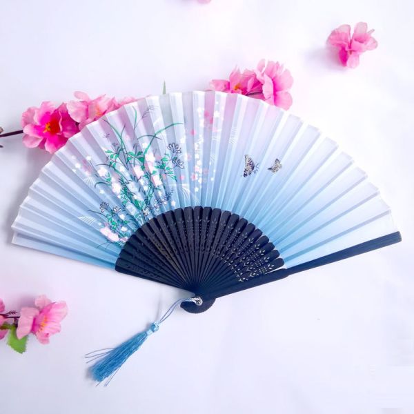 21cm Personalized Custom Hand Fan with Customized Name for Wedding Gift