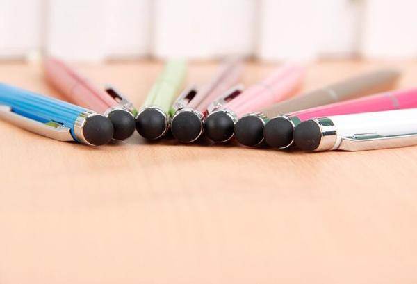 Hotel Use Slim Metal Pen metal stylus touch screen pen for promotional