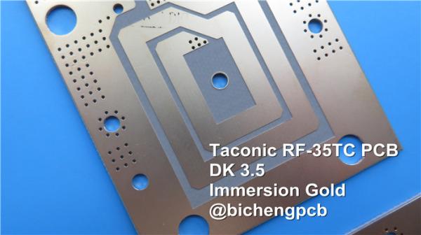 RF-35TC 35um Copper 132x58mm Dual Layer PCB High Thermal Conductivity