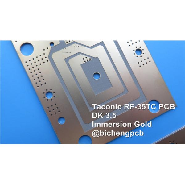 Проводимость PCB двойного слоя меди 132x58mm RF-35TC 35um высокая термальная
