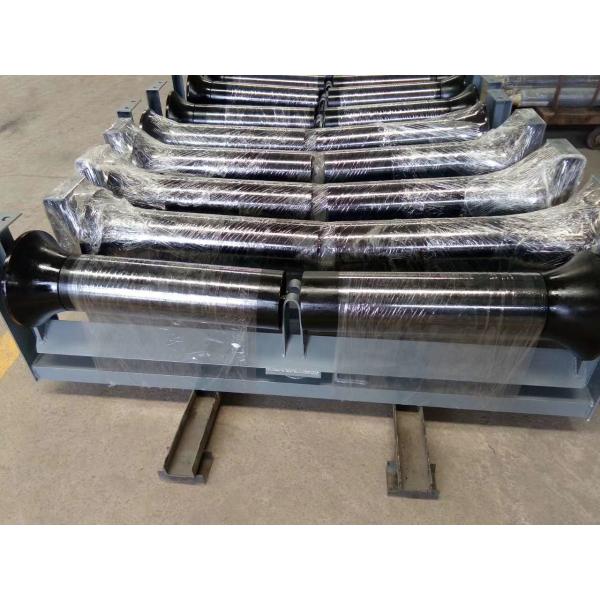 Carbon Steel Q345B Garland Idlers In Belt Conveyor Baked Painting