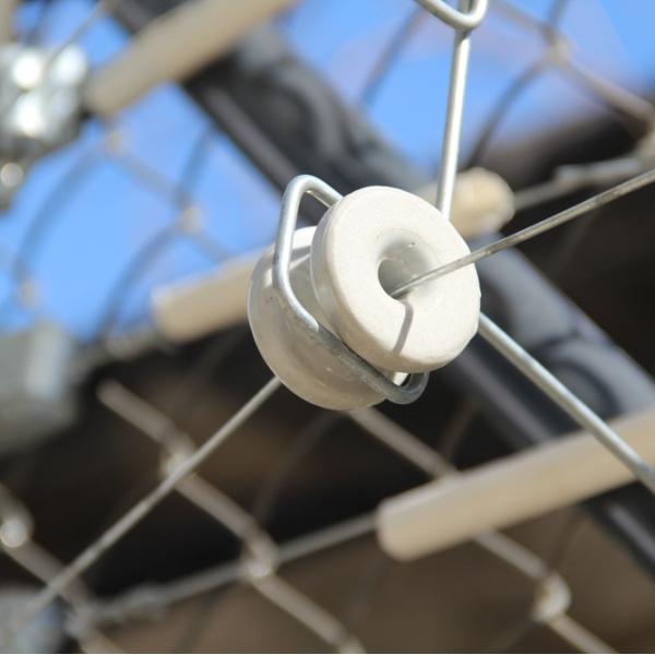 High Voltage Pulse Wall Top Electric Security Fence For Farm Residential Backyard Industrial