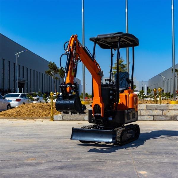 1 tone Boom Swing Mini Hydraulic Excavator Digger With EPA HT10G