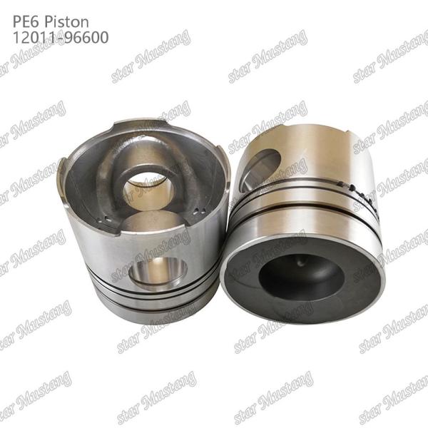Piston PE6 anode oil ring 4mm double valve print 12011-96600 For Nissan Engine Spare Parts